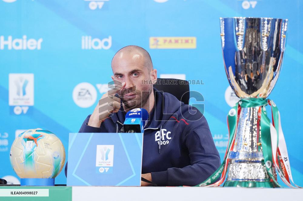 EA Sports FC Italian Supercup Press Conference - Riyadh