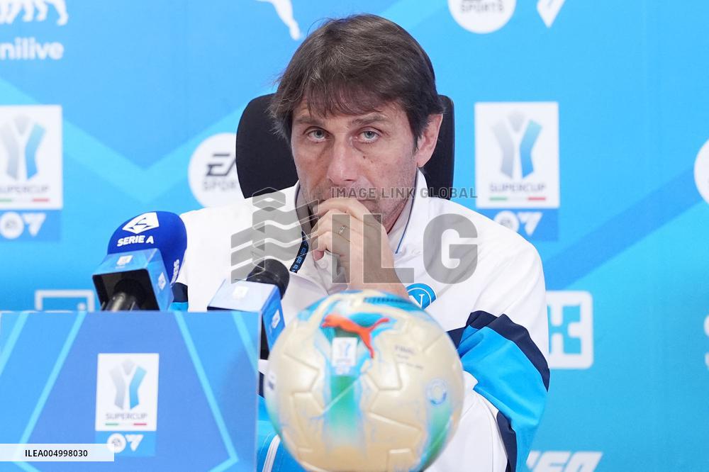 EA Sports FC Italian Supercup Press Conference - Riyadh