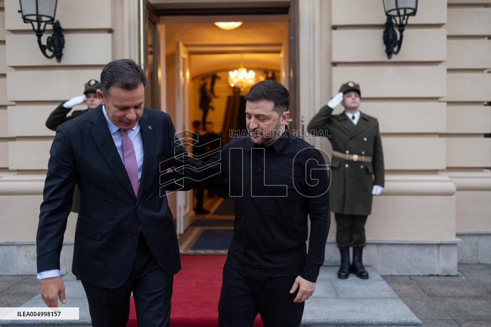 Prime Minister of Portugal Luis Montenegro Visits Ukraine - Kyiv