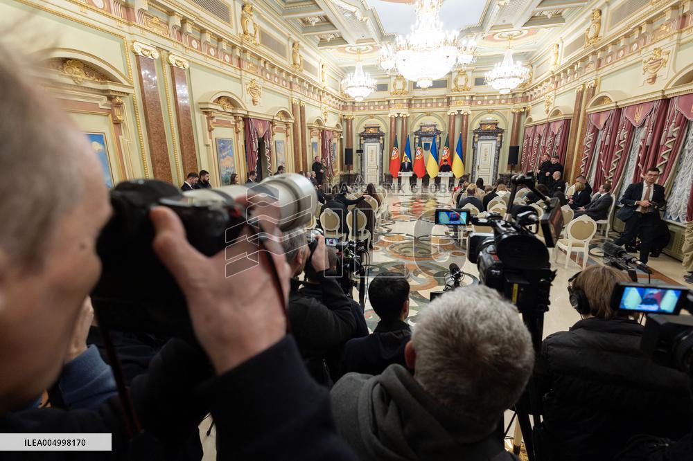 Prime Minister of Portugal Luis Montenegro Visits Ukraine - Kyiv