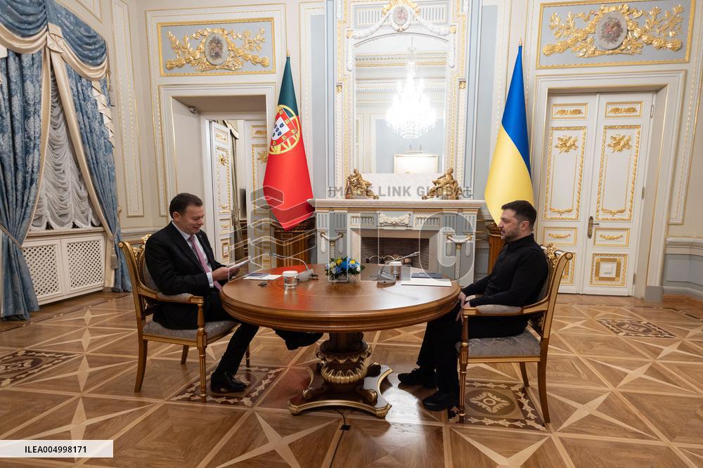 Prime Minister of Portugal Luis Montenegro Visits Ukraine - Kyiv