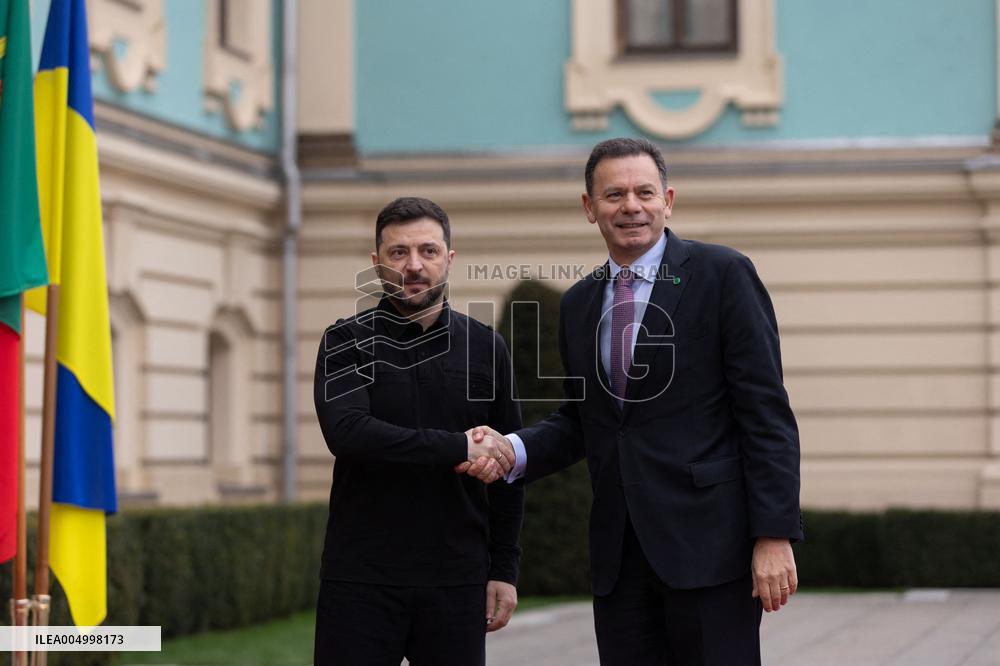 Prime Minister of Portugal Luis Montenegro Visits Ukraine - Kyiv