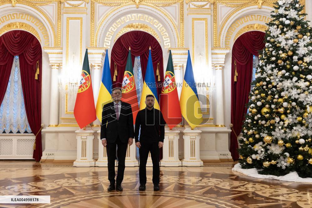 Prime Minister of Portugal Luis Montenegro Visits Ukraine - Kyiv
