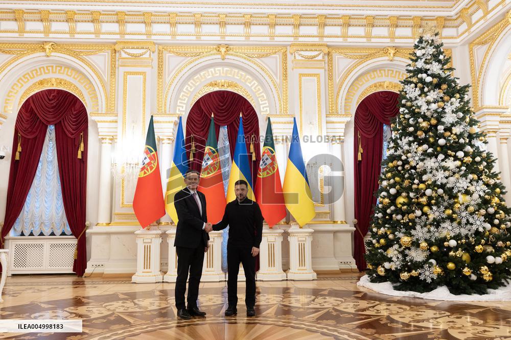 Prime Minister of Portugal Luis Montenegro Visits Ukraine - Kyiv