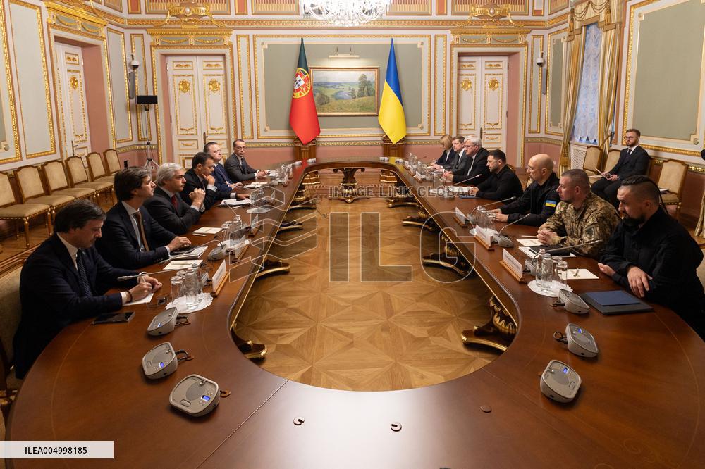 Prime Minister of Portugal Luis Montenegro Visits Ukraine - Kyiv
