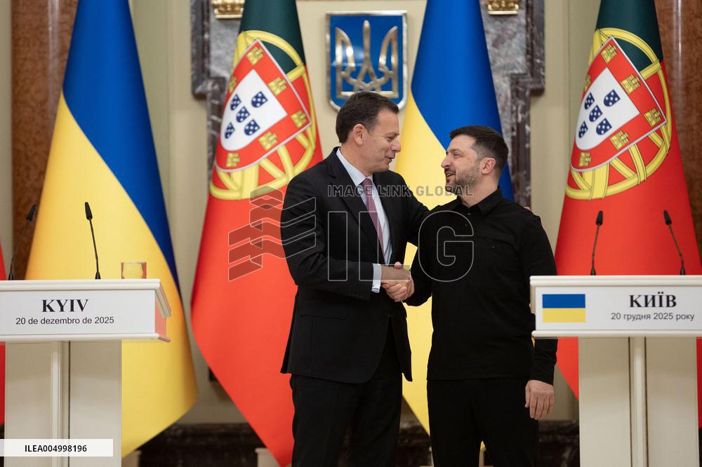 Prime Minister of Portugal Luis Montenegro Visits Ukraine - Kyiv