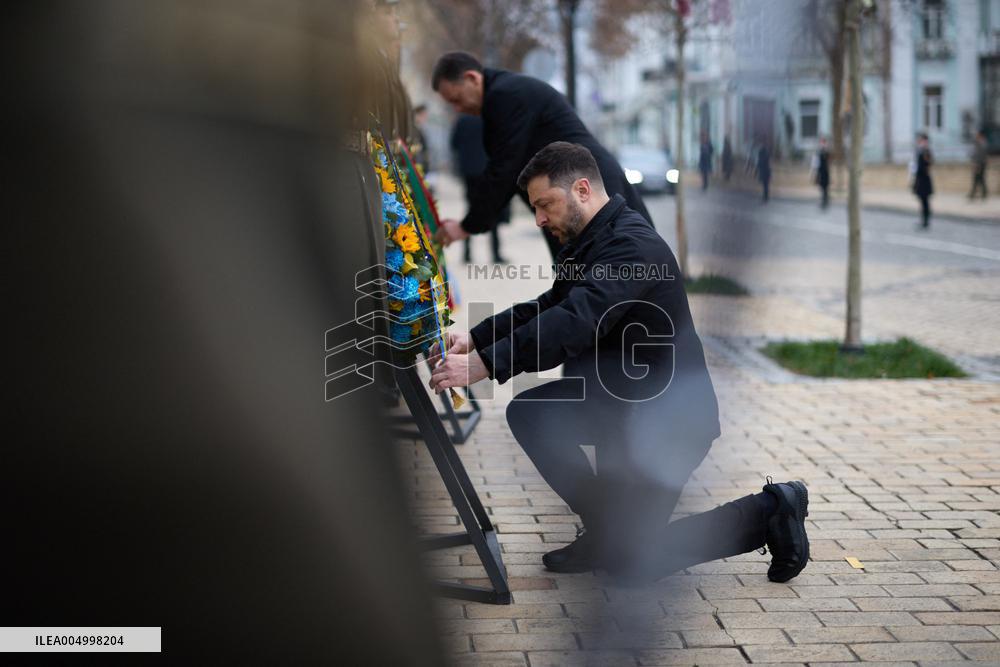 Prime Minister of Portugal Luis Montenegro Visits Ukraine - Kyiv