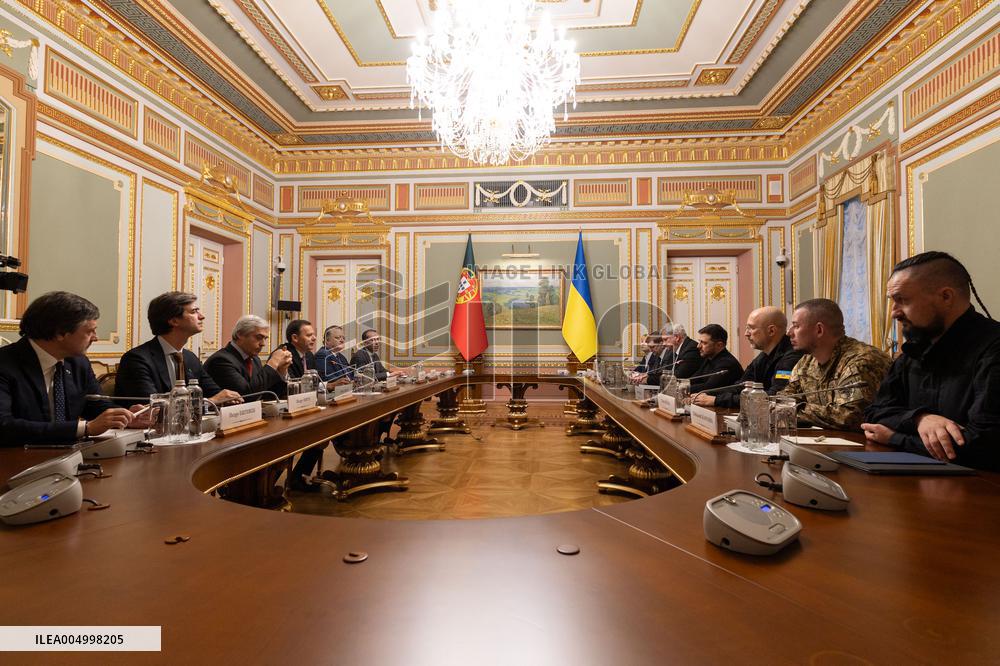 Prime Minister of Portugal Luis Montenegro Visits Ukraine - Kyiv