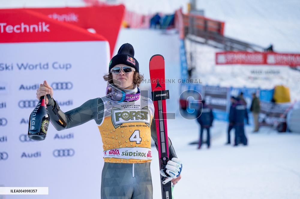2026 Audi FIS Ski World Cup - Men's Giant Slalom - Podium
