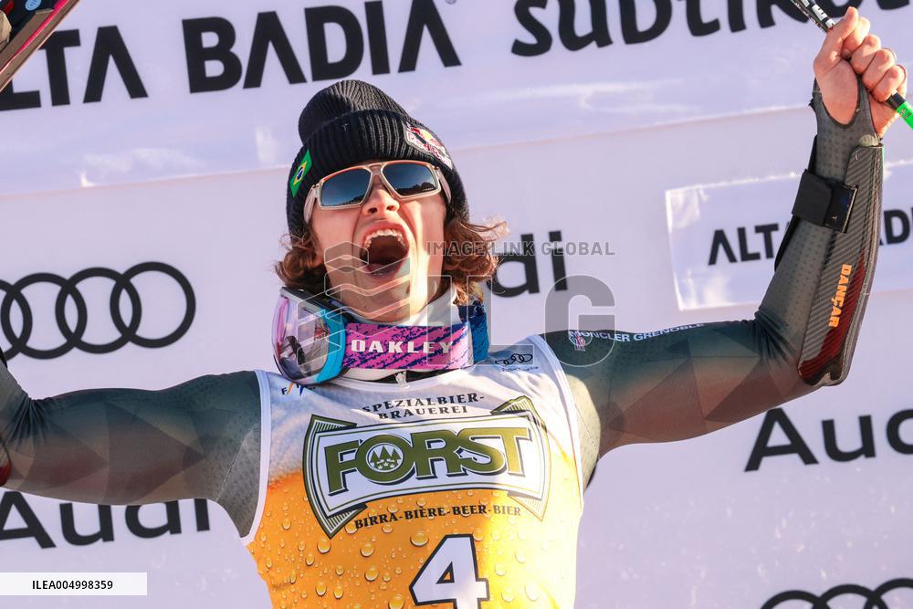 2026 Audi FIS Ski World Cup - Men's Giant Slalom - Podium