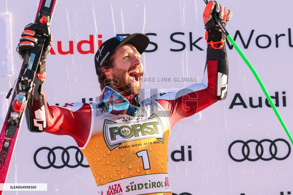 2026 Audi FIS Ski World Cup - Men's Giant Slalom - Podium