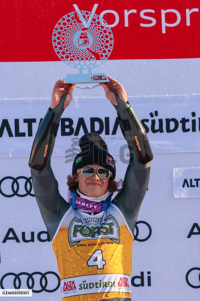 2026 Audi FIS Ski World Cup - Men's Giant Slalom - Podium
