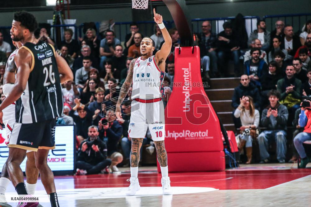 BASKET - Serie A - Una Hotels Reggio Emilia vs Dolomiti Energia Trentino