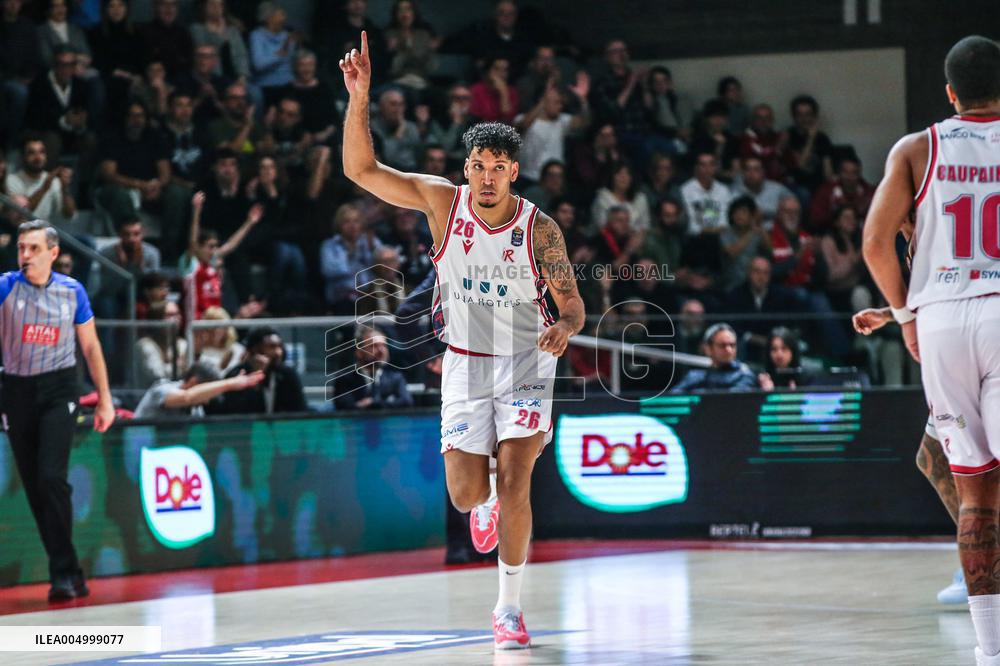 BASKET - Serie A - Una Hotels Reggio Emilia vs Dolomiti Energia Trentino