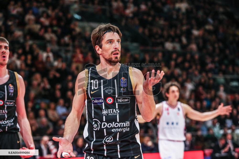 BASKET - Serie A - Una Hotels Reggio Emilia vs Dolomiti Energia Trentino