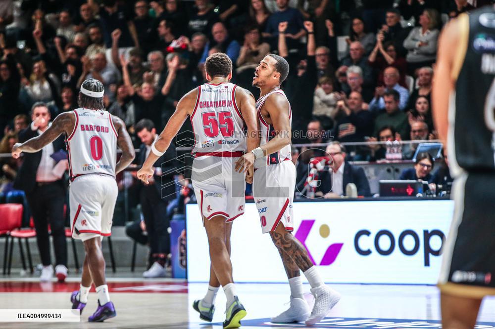 BASKET - Serie A - Una Hotels Reggio Emilia vs Dolomiti Energia Trentino