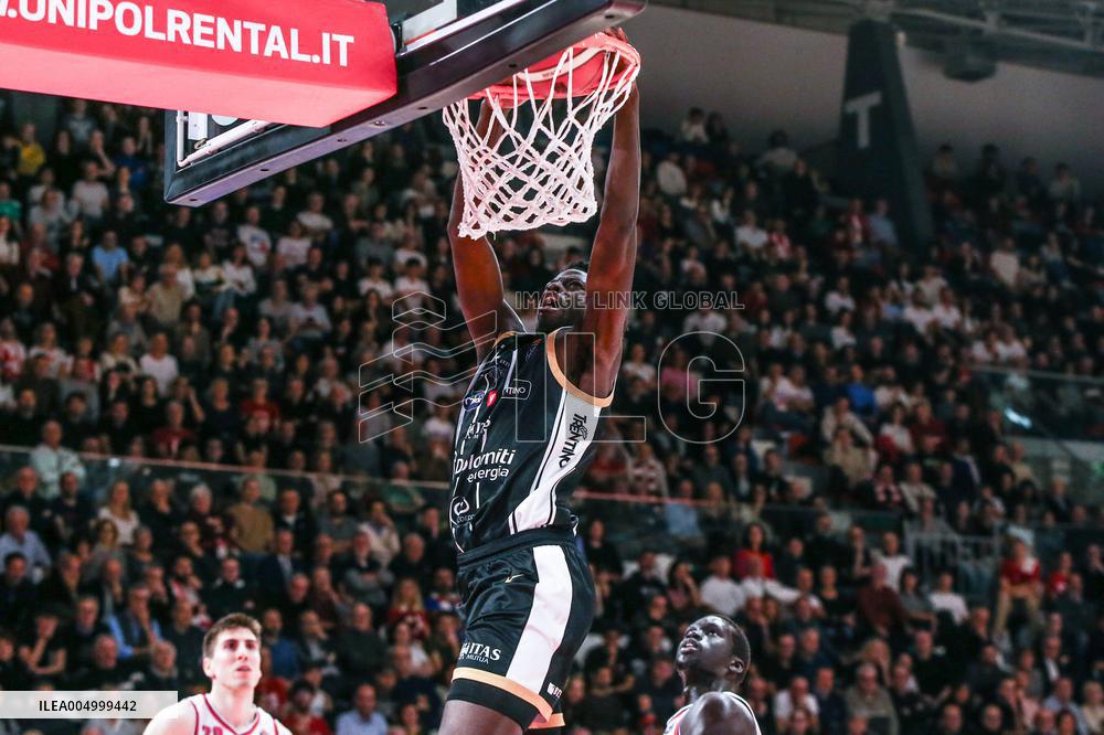 BASKET - Serie A - Una Hotels Reggio Emilia vs Dolomiti Energia Trentino