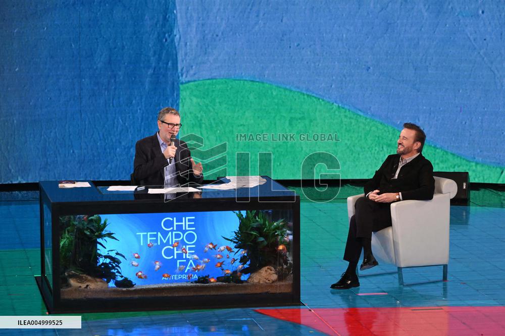 Christian Die Sica at What's the Weather Like? TV Show - Milan