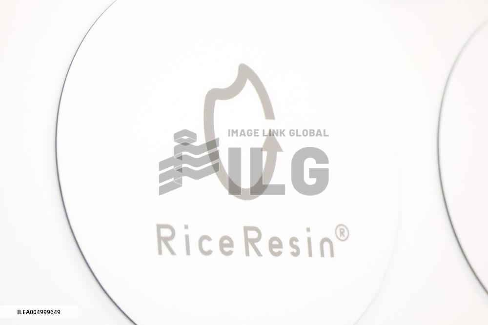 Rice Resin signboard and logo
