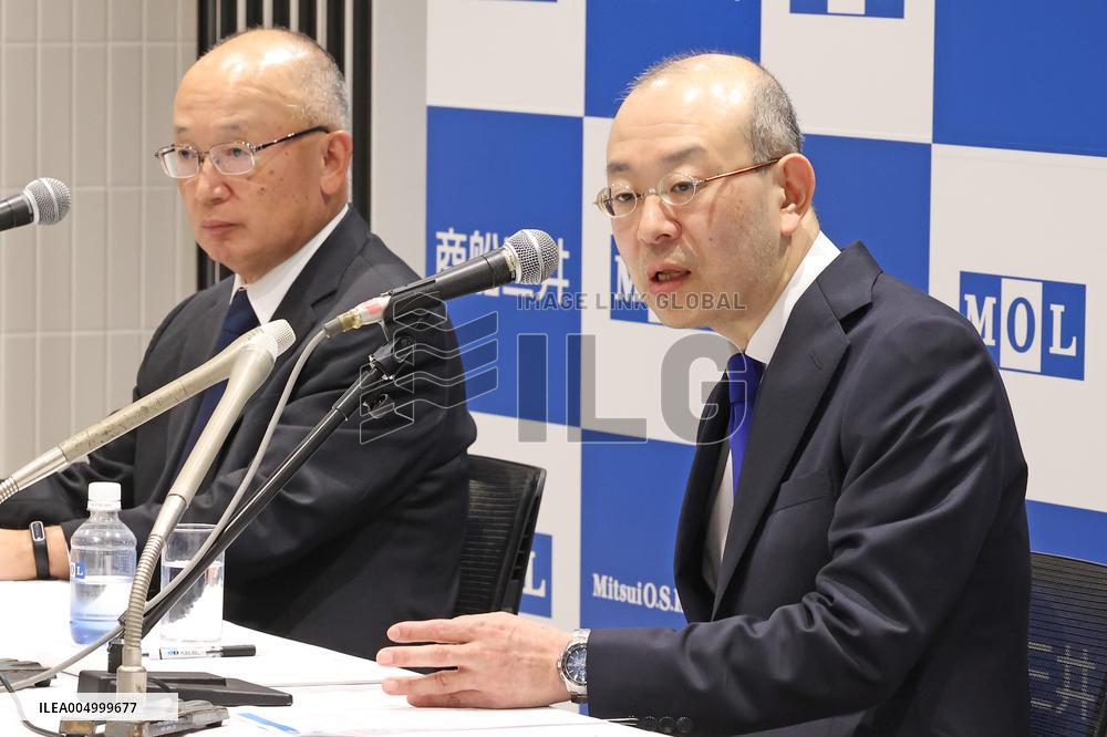 Mitsui O.S.K. Lines President Handover Press Conference