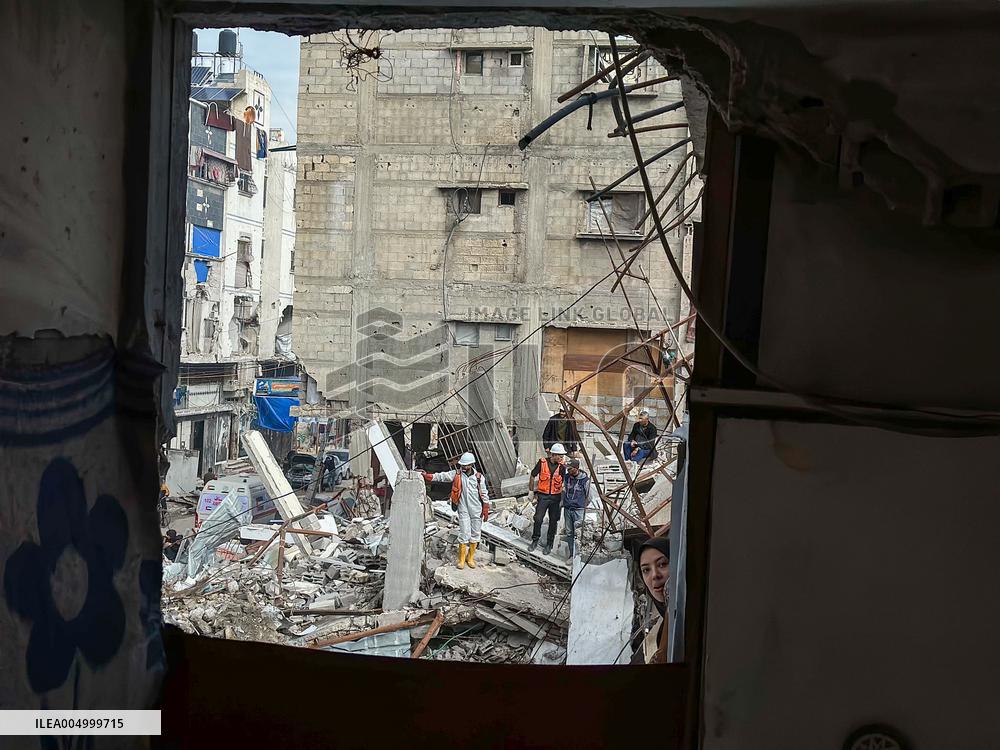 Search Continues for Bodies Under Rubble - Gaza