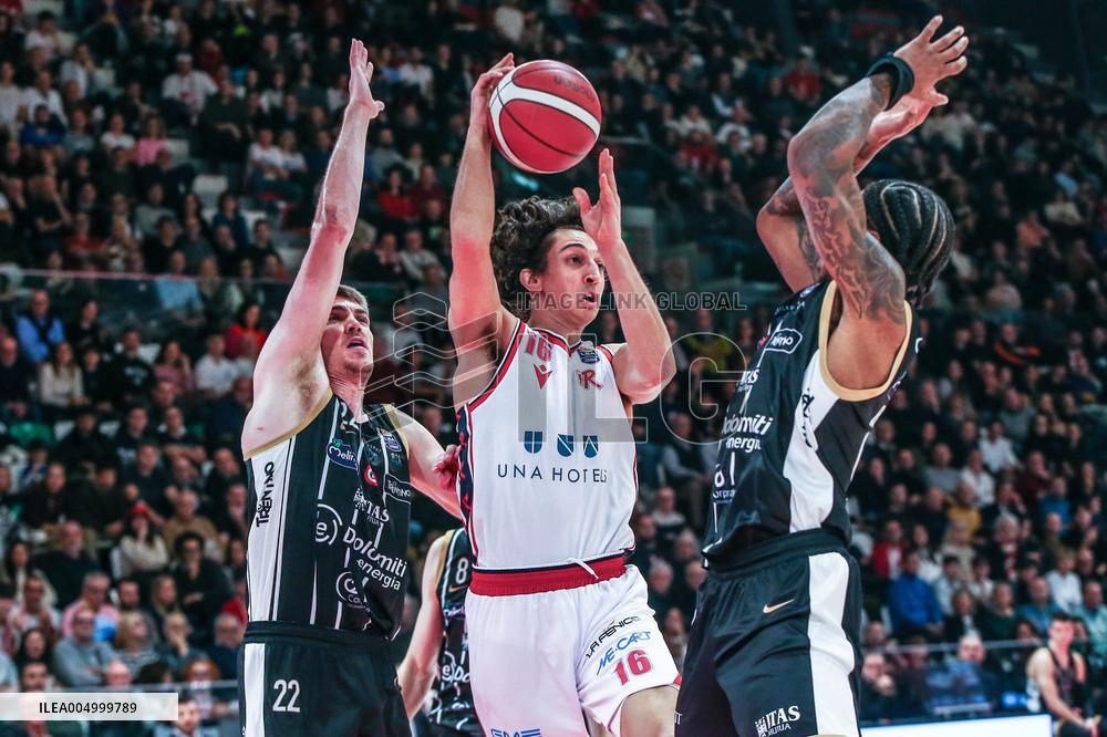 BASKET - Serie A - Una Hotels Reggio Emilia vs Dolomiti Energia Trentino