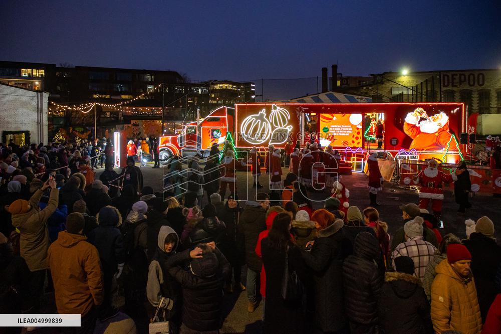 The CocaâCola Holiday Caravan tour