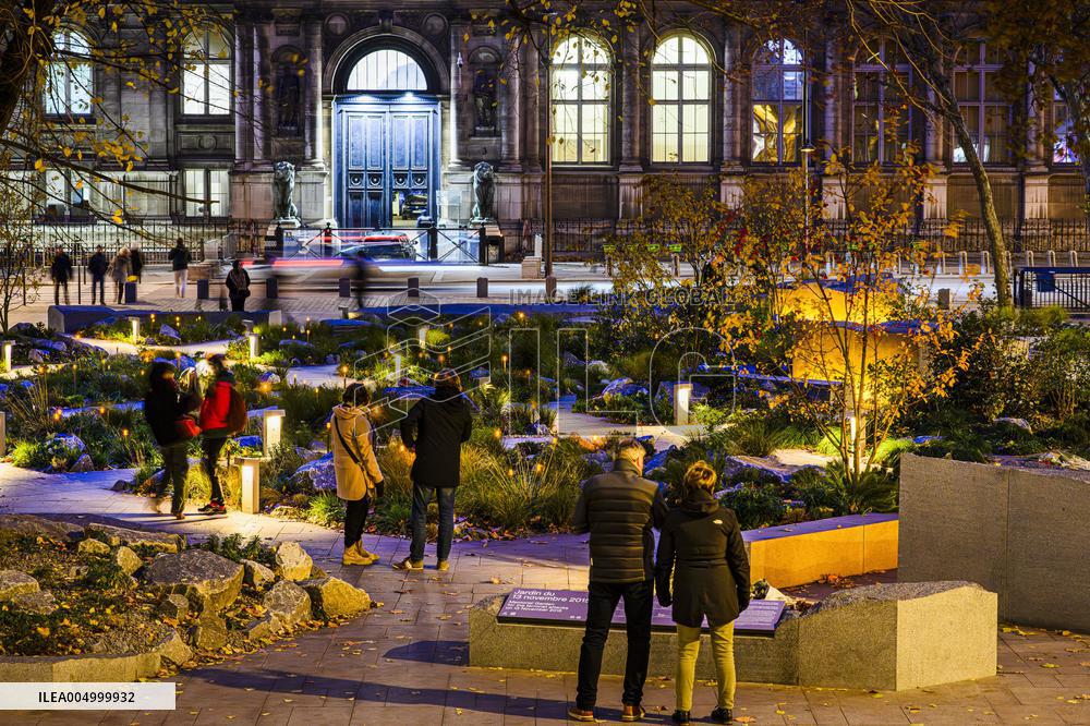 A Garden To Remember The November 13 Terrorist Attacks - Paris