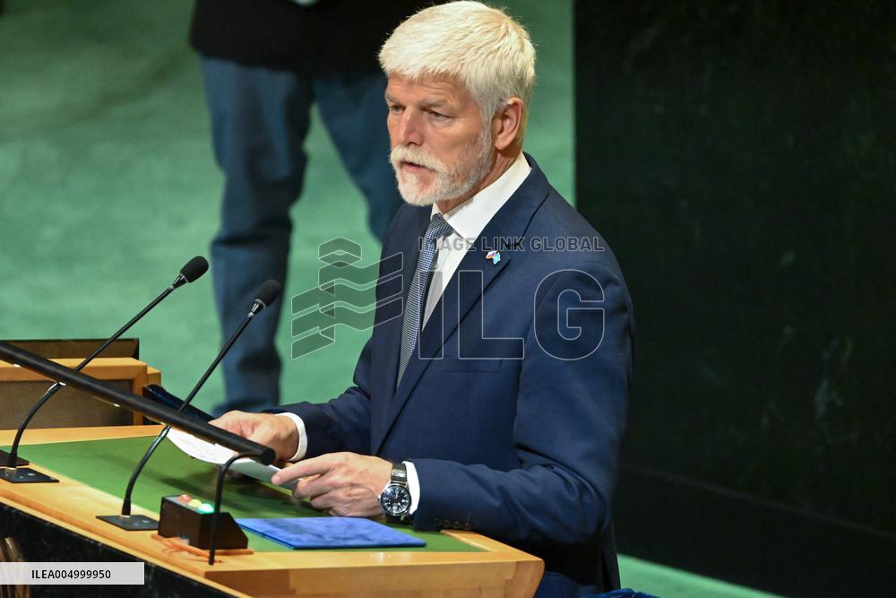 President Petr Pavel of the Czech Republic Addresses the United Nations General Assembly