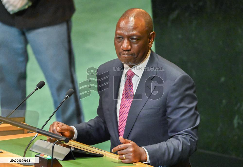 President William Samuel Ruto of Kenya Addresses the United Nations General Assembly