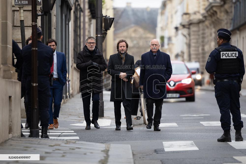 PS members meet with Prime Minister - Paris