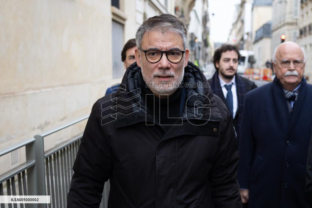 PS members meet with Prime Minister - Paris