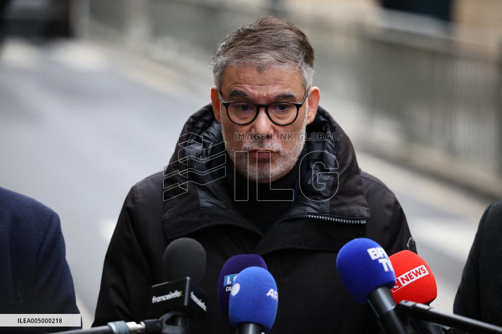 PS members meet with Prime Minister - Paris