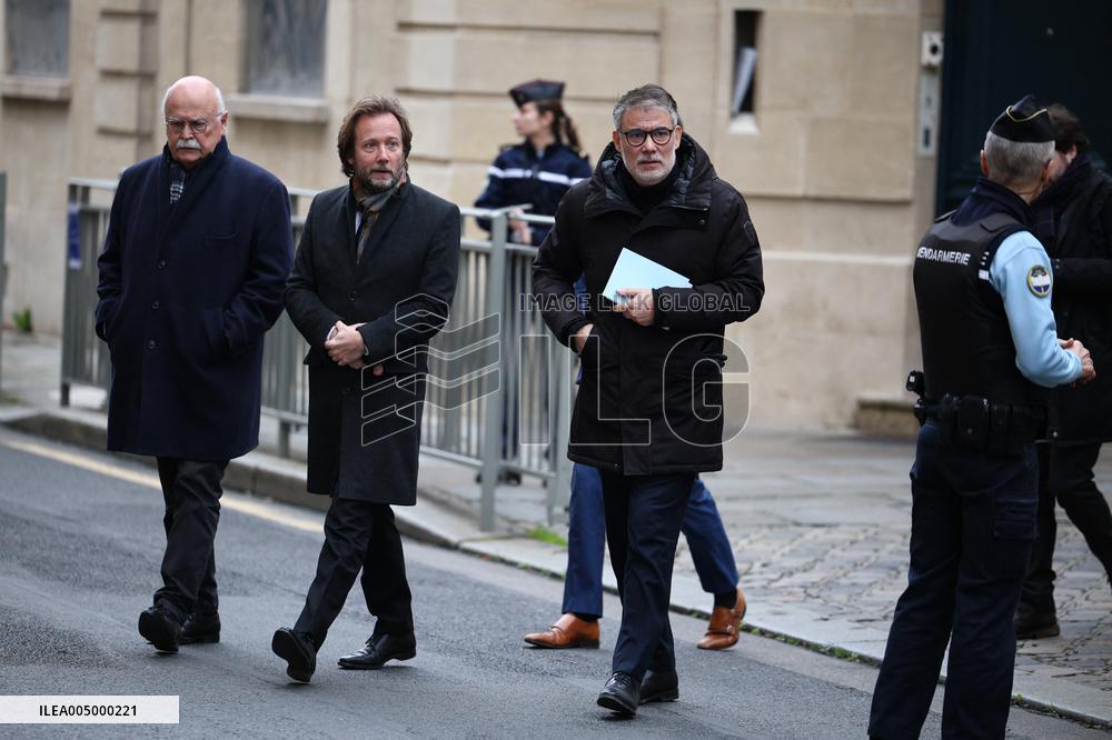 PS members meet with Prime Minister - Paris