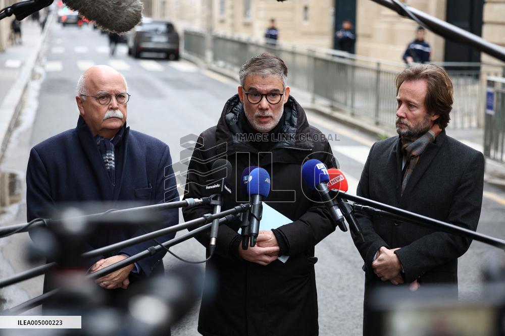 PS members meet with Prime Minister - Paris