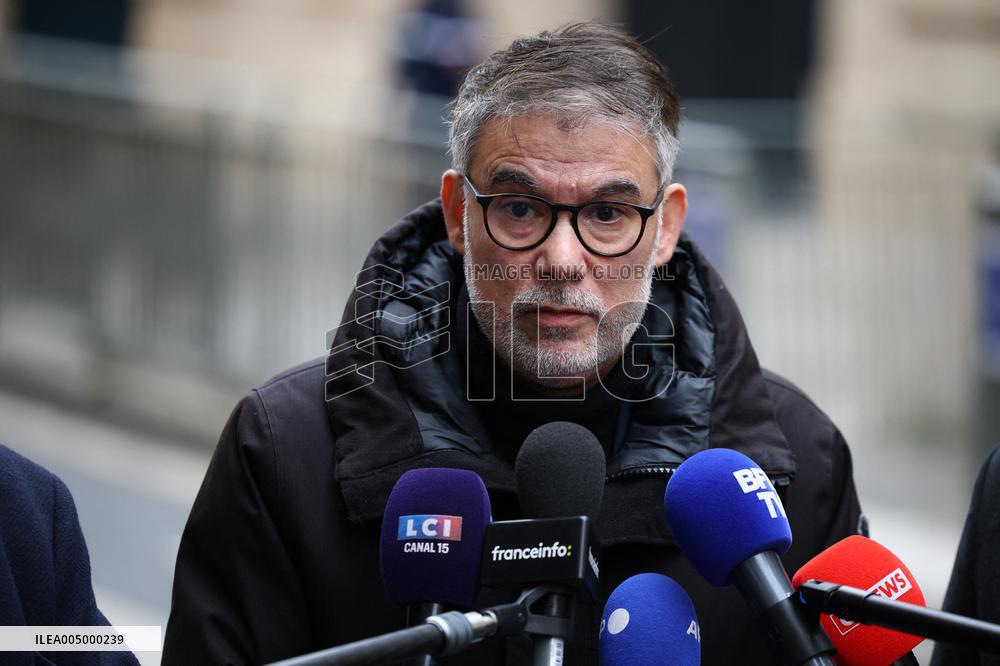 PS members meet with Prime Minister - Paris