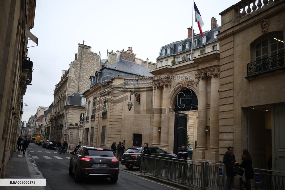 Horizons & Indépendants Members Meet With Prime Minister - Paris