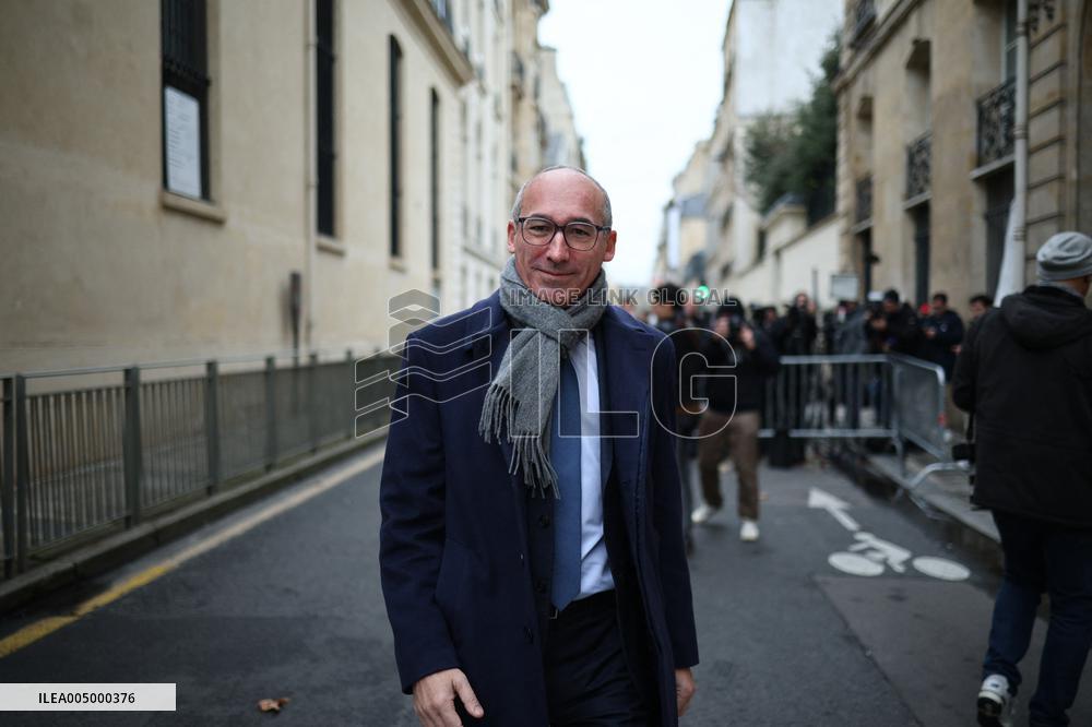Horizons & Indépendants Members Meet With Prime Minister - Paris