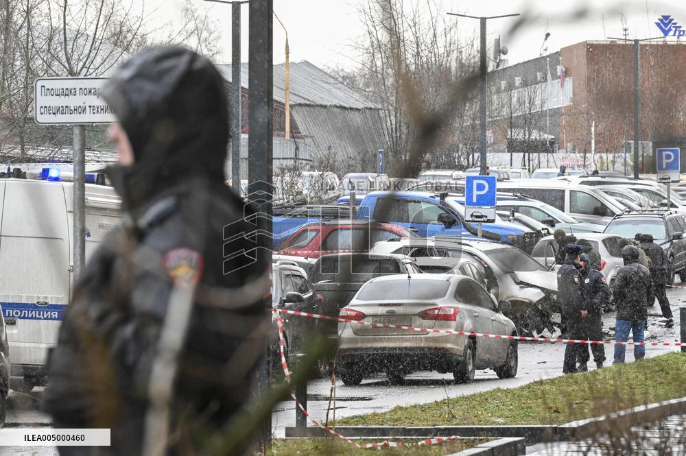 Car Explosion Incident - Moscow