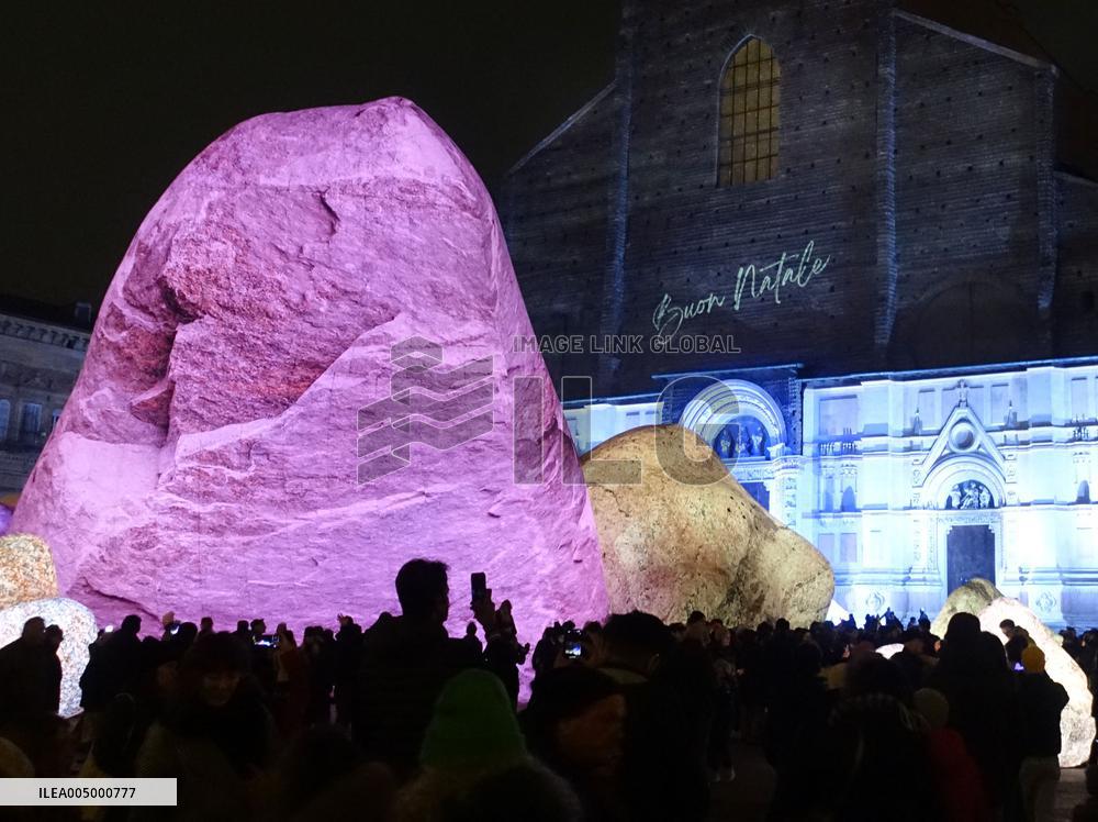 Christmas installations in Bologna - Italy