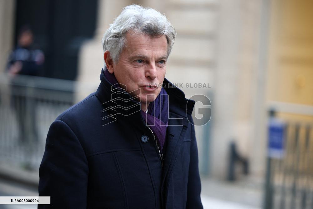 French Communist Party Members Meet With Prime Minister - Paris