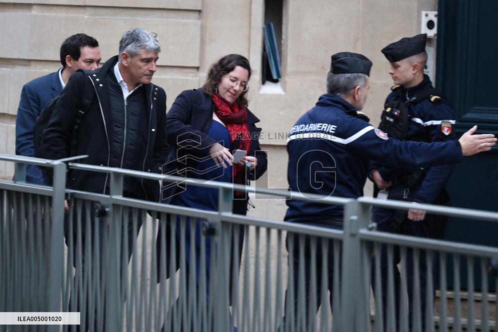 Ecologist and Social Party Members Meet With Prime Minister - Paris