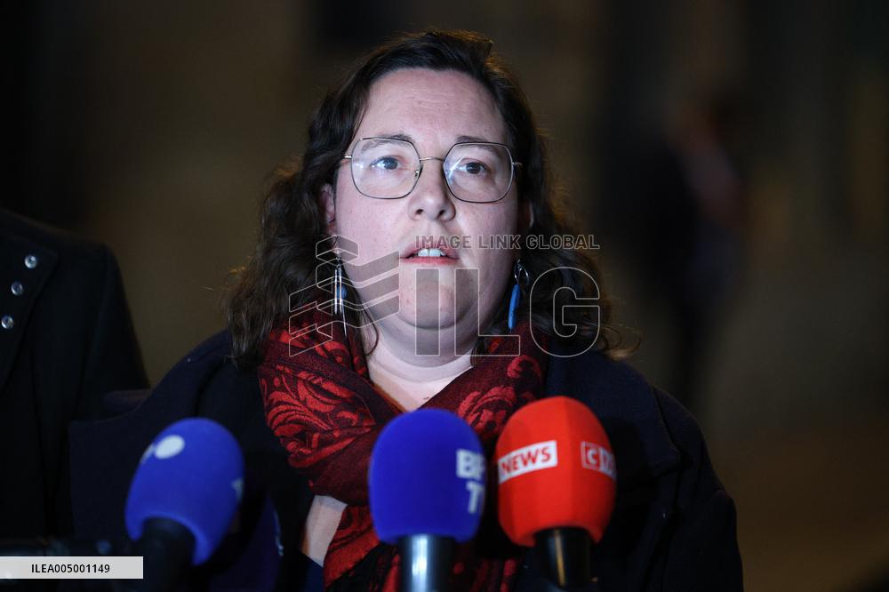 Ecologist and Social Party Members Meet With Prime Minister - Paris