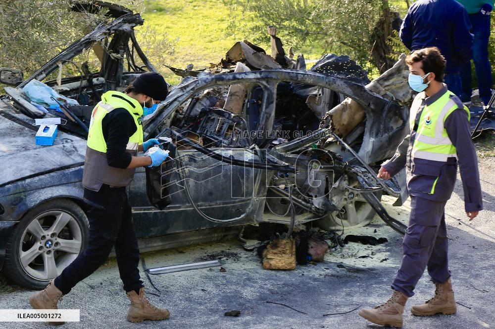 Israeli Airstrike In Sidon - Lebanon