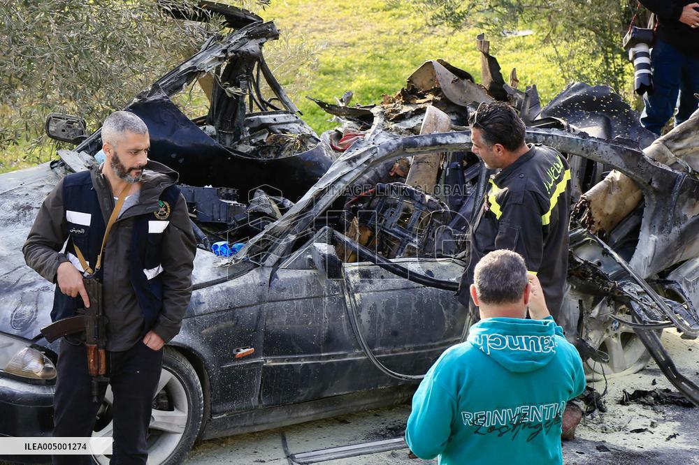 Israeli Airstrike In Sidon - Lebanon