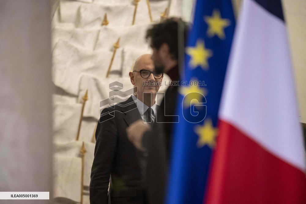Cabinet meeting focused on the budget bill - Paris
