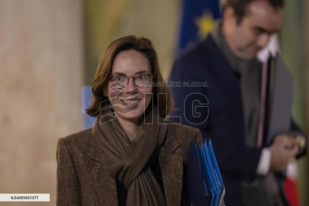 Cabinet meeting focused on the budget bill - Paris