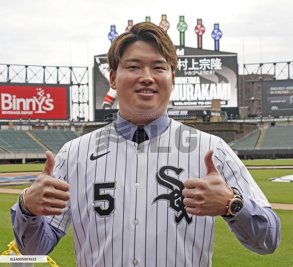 Baseball: Japan slugger Murakami joins Chicago White Sox