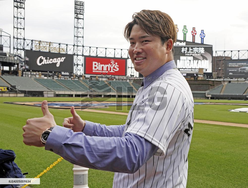 Baseball: Japan slugger Murakami joins Chicago White Sox