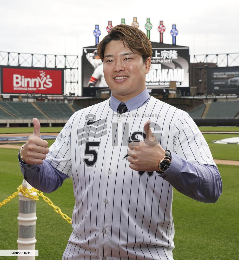 Baseball: Japan slugger Murakami joins Chicago White Sox